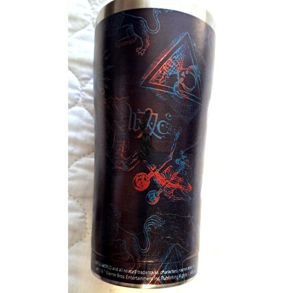 Tervis Harry Potter Dark Arts Hot/Cold 20 oz. Stainless Tumbler With Lid FLAWS - Picture 3 of 9